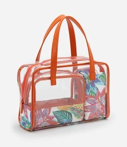 Kit 03 Nécessaires Retangulares Tropical