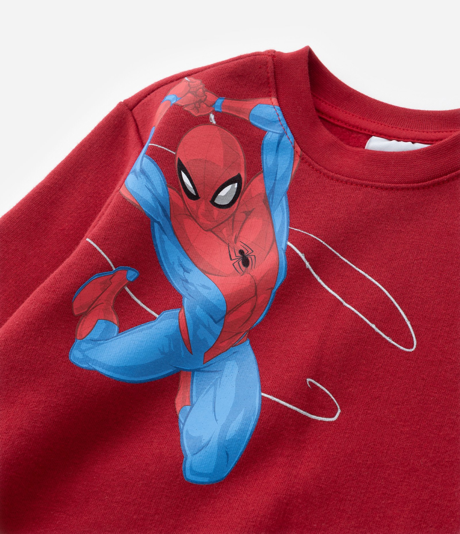 Casaco Infantil  com Estampa Homem-Aranha - Tam 4 a 10 Anos Vermelho 4