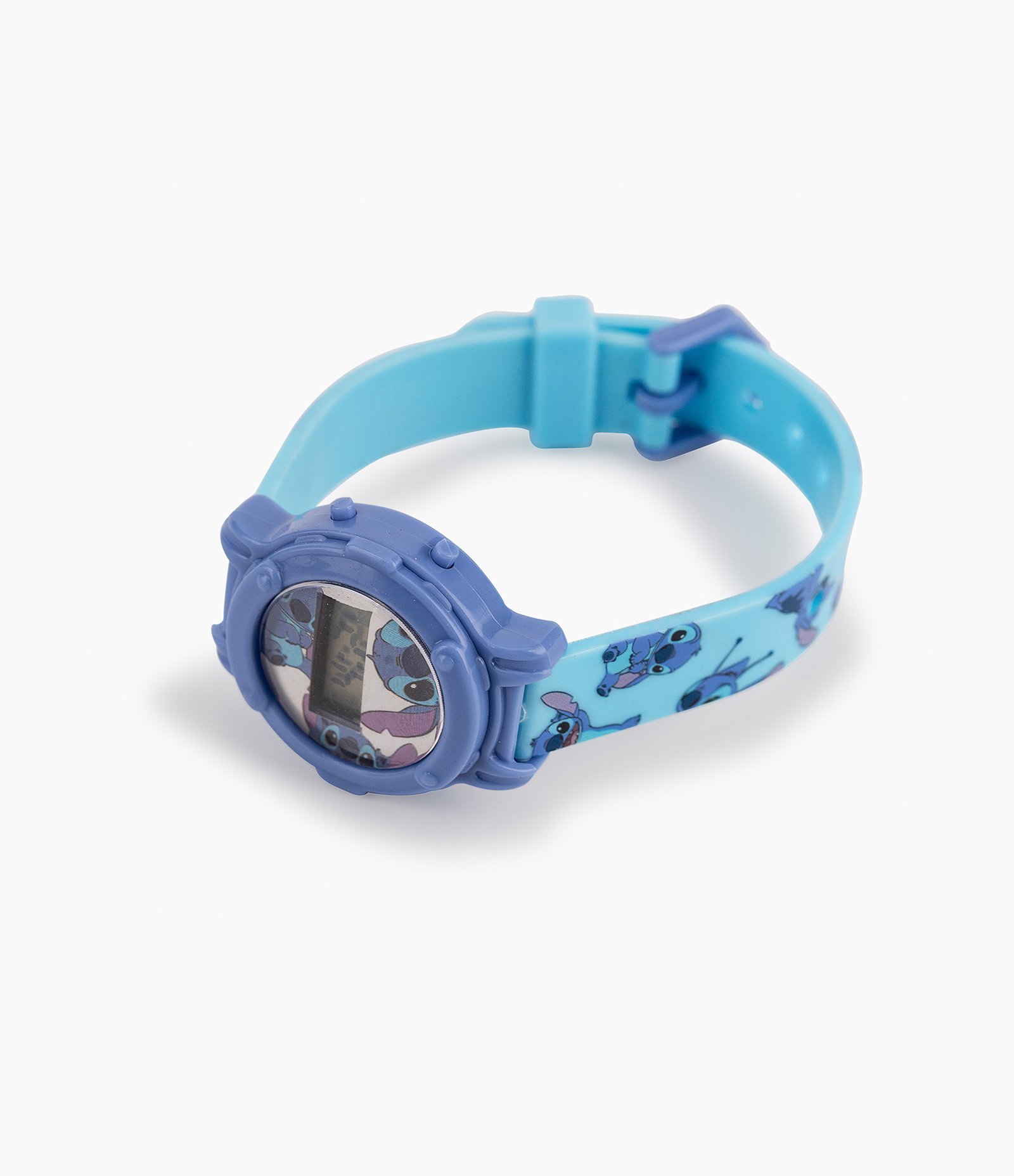 Relógio Digital Stitch Azul 4