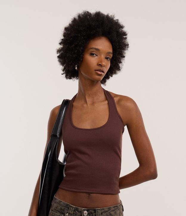 Blusa em Algodão Frente Única e com Leve Textura