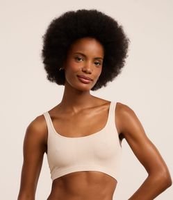 Sutiã Top Seamless Texturizado