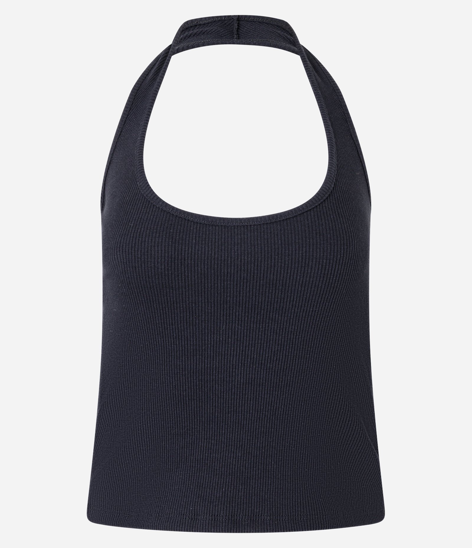 Blusa em Algodão Frente Única e com Leve Textura Preto 3