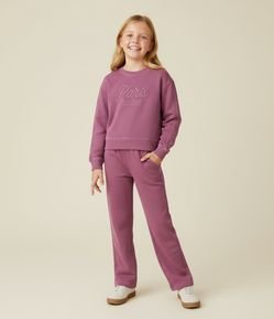 Calça Infantil com Efeito Estonado - Tam 5 a 14 Anos