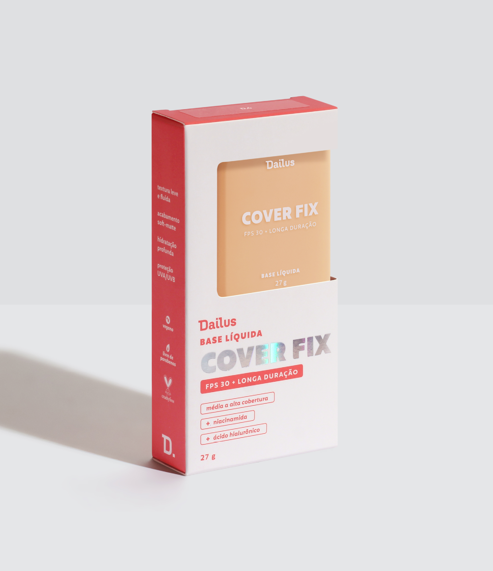 Base Líquida Dailus Cover Fix FPS30 Dailus D4 1