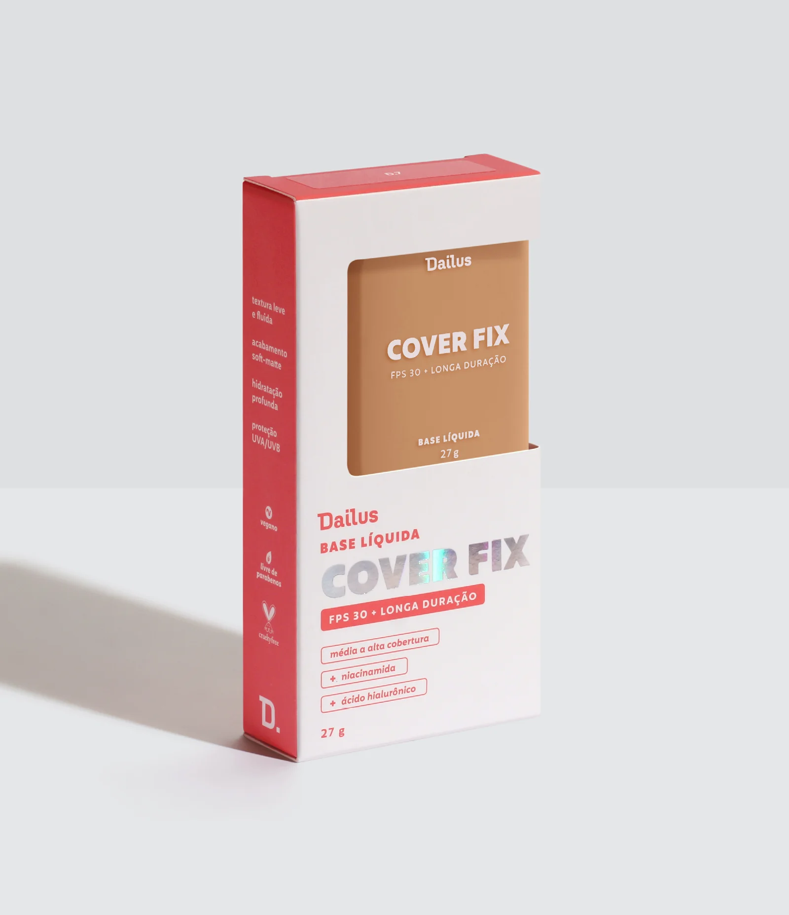 Base Líquida Dailus Cover Fix FPS30 Dailus D7 1