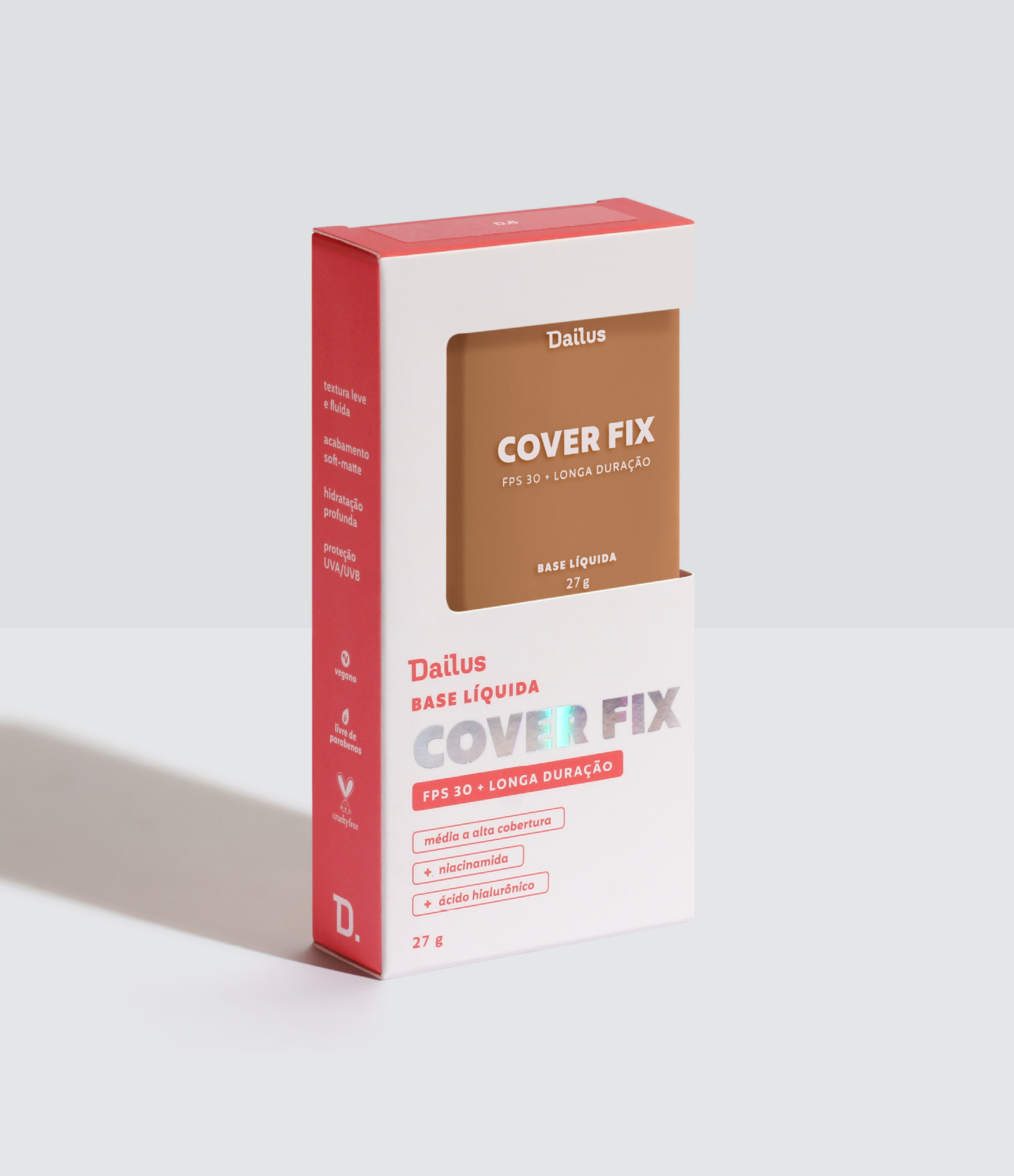 Base Líquida Dailus Cover Fix FPS30 Dailus D8 1