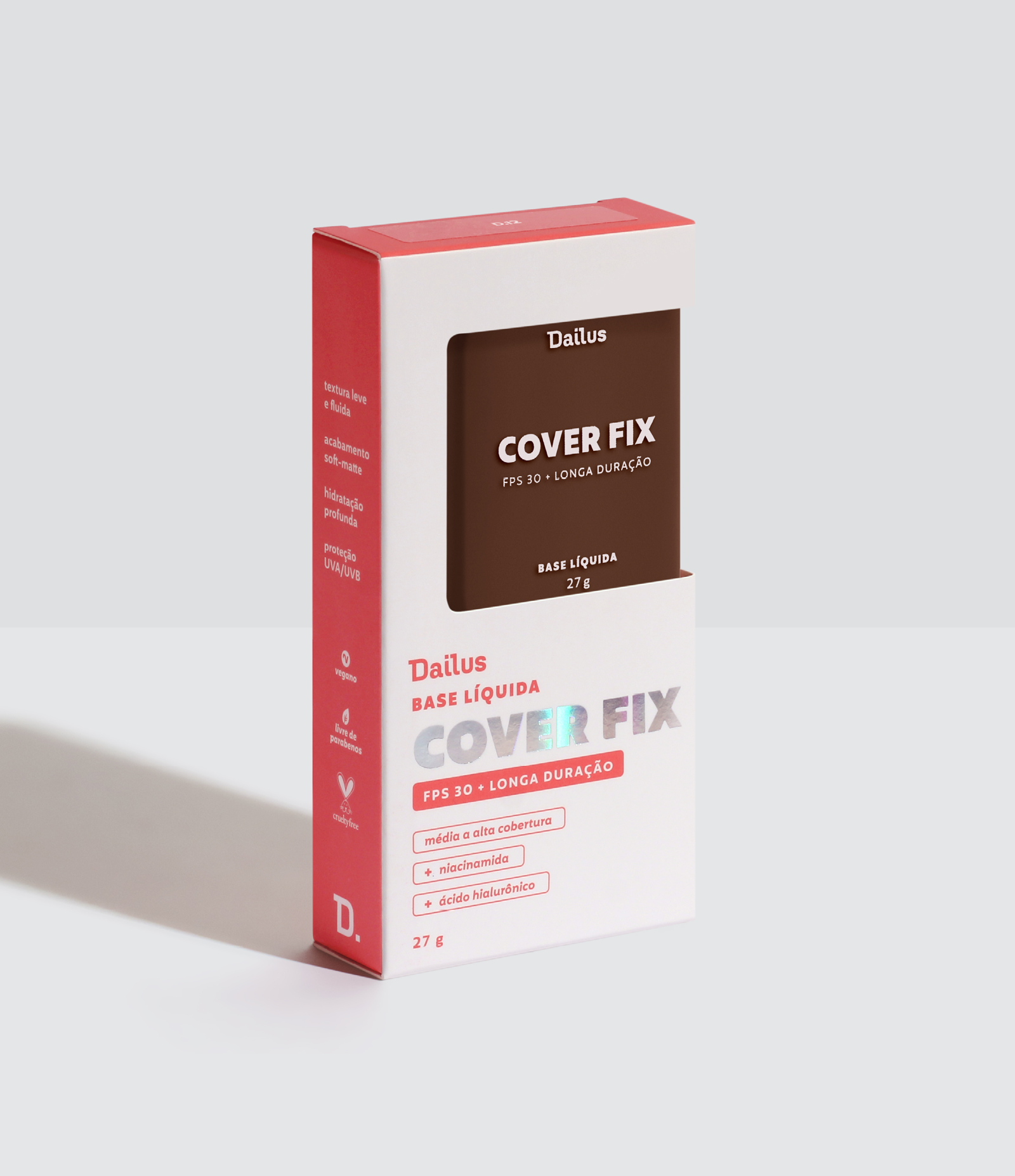 Base Líquida Dailus Cover Fix FPS30 Dailus D12 1