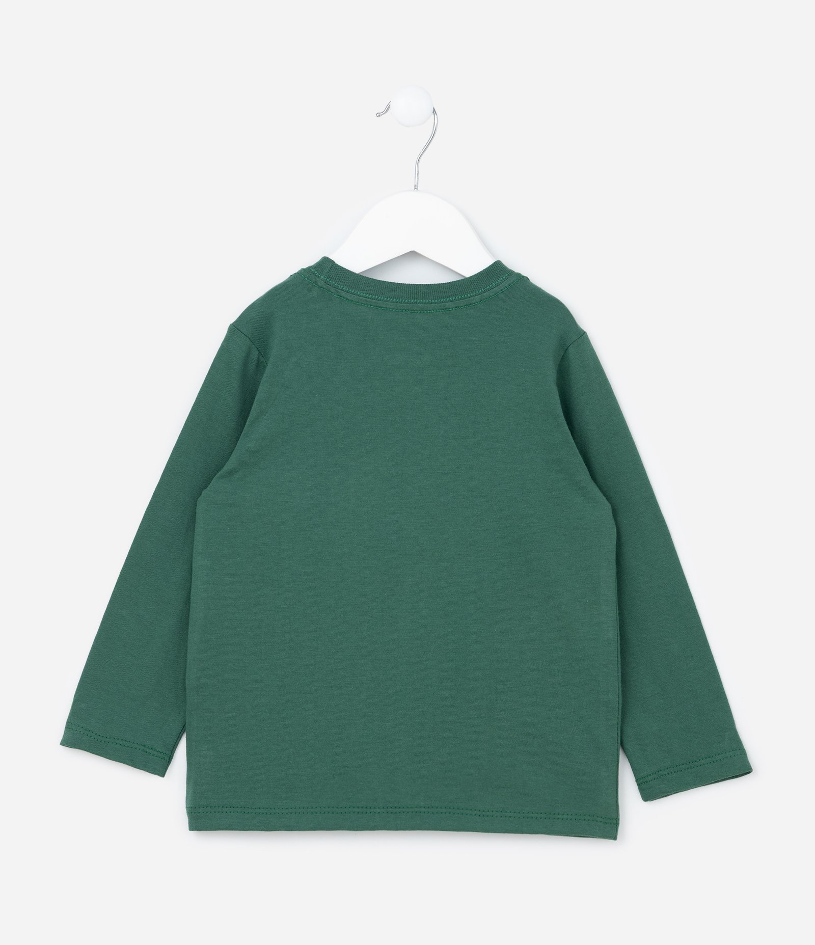 Camiseta Infantil com Lettering Best Day Ever - Tam 1 a 6 Anos Verde 2