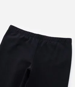 Calça Legging Infantil Básica Quentinha - Tam 5 a 14 Anos