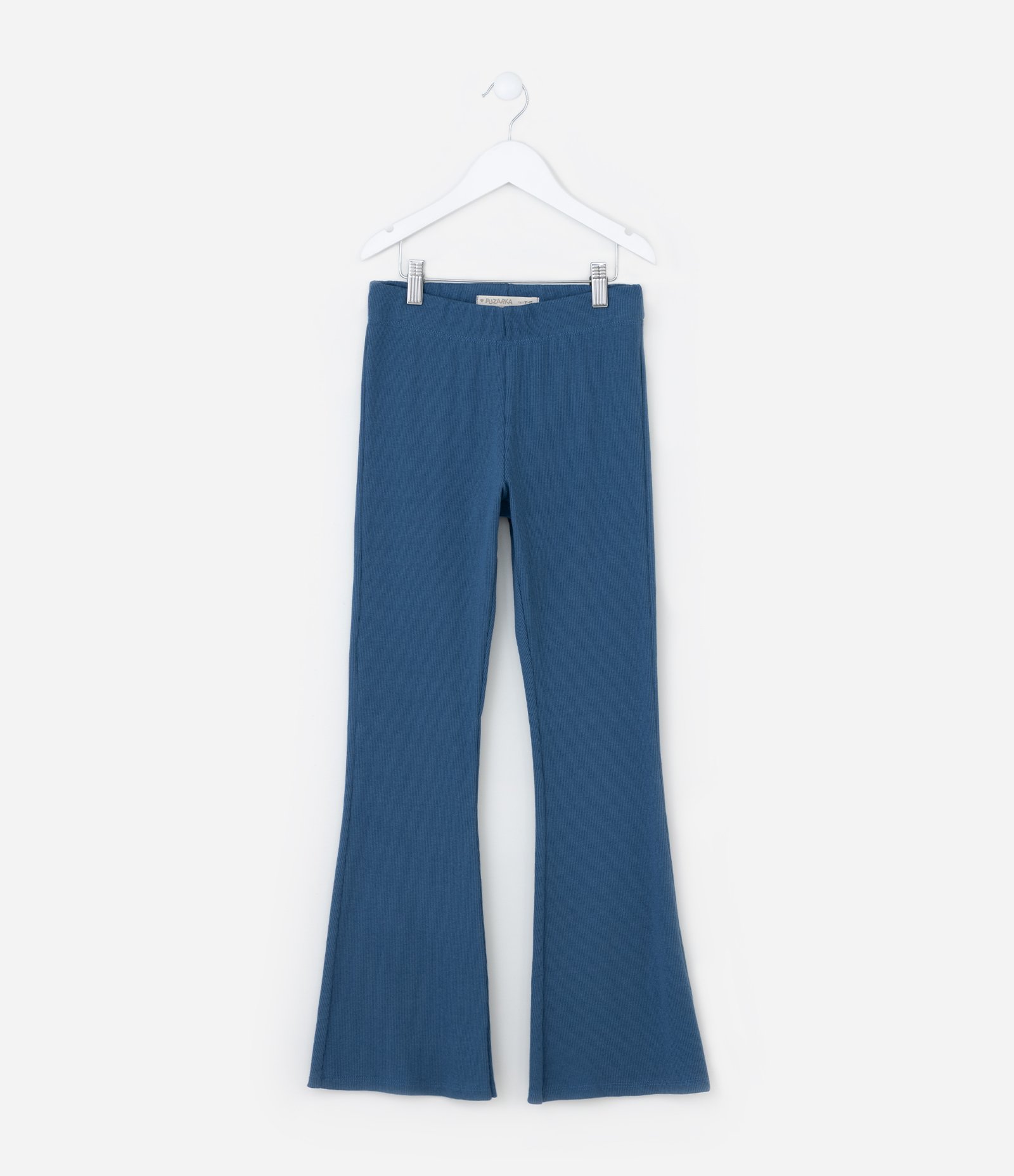Calça Flare Infantil Básica em Ribana - Tam 5 a 14 anos Azul 1