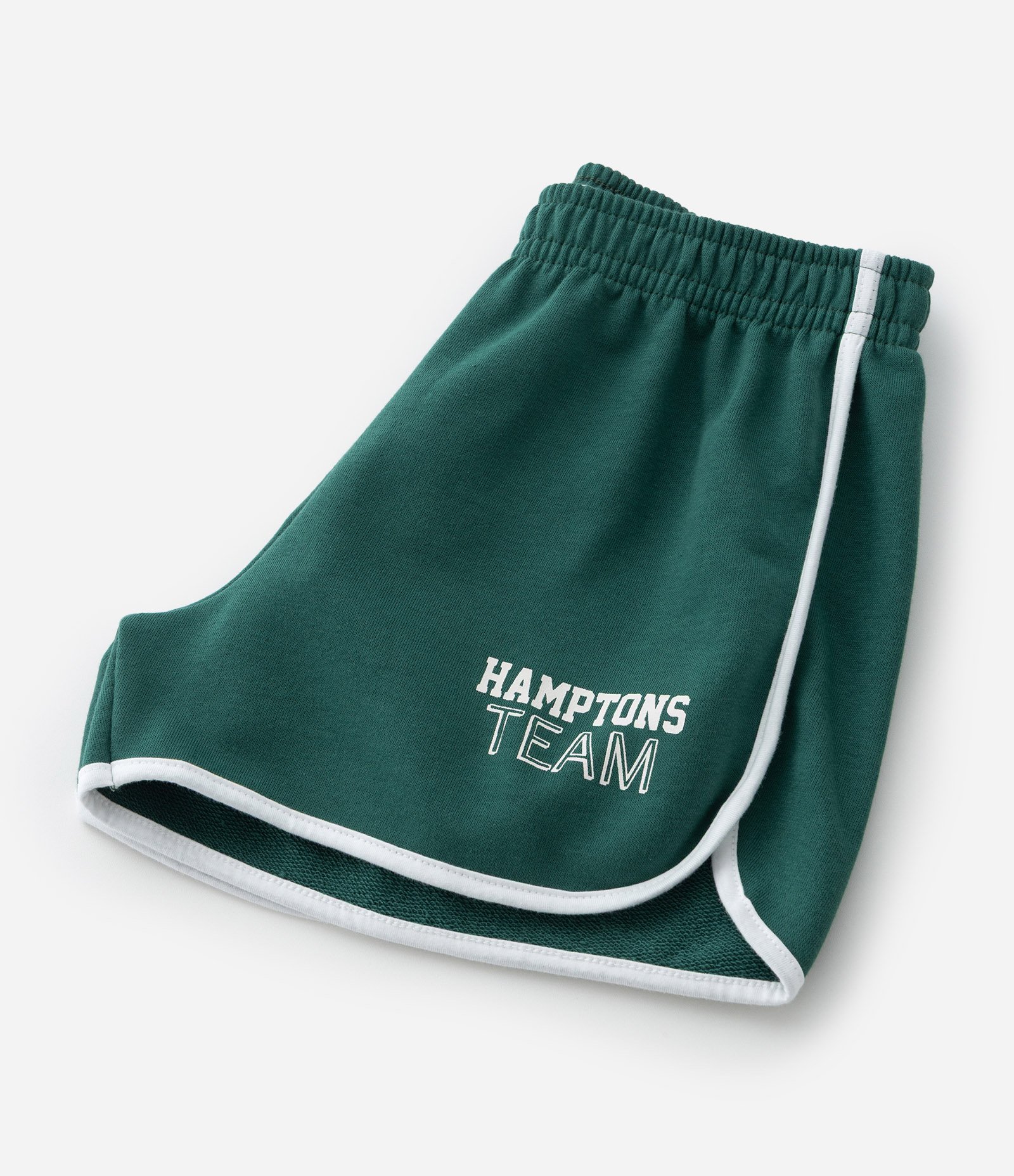 Short Runner Infantil com Viés Contrastantes - Tam 5 a 14 Anos Verde 5