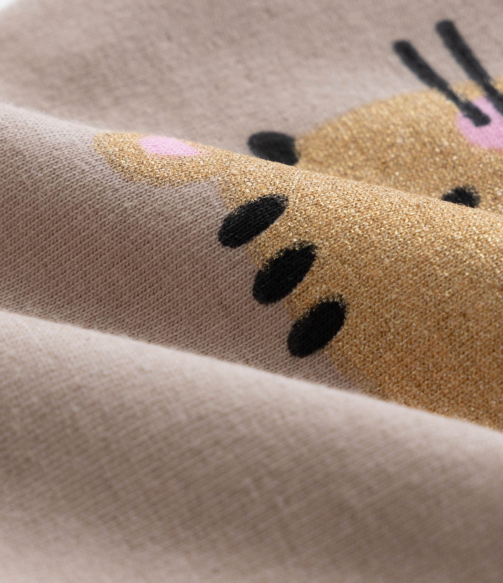 Calça Legging Infantil com Estampa Tigrinho - Tam 1 a 6 Anos Marrom 3