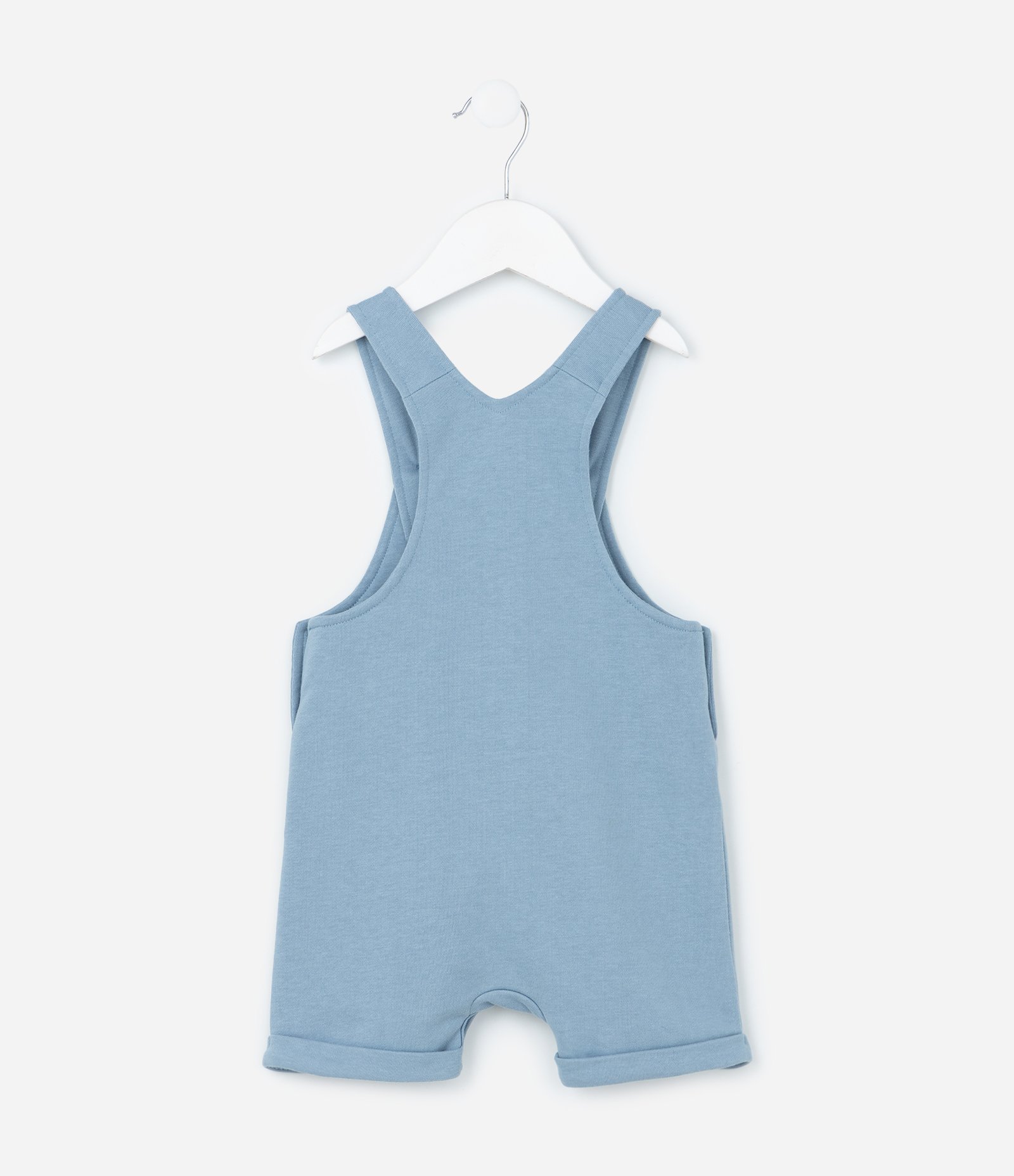 Conjunto Infantil em Moletom com Estampa de Tigre - Tam 0 a 18 Meses Azul 4