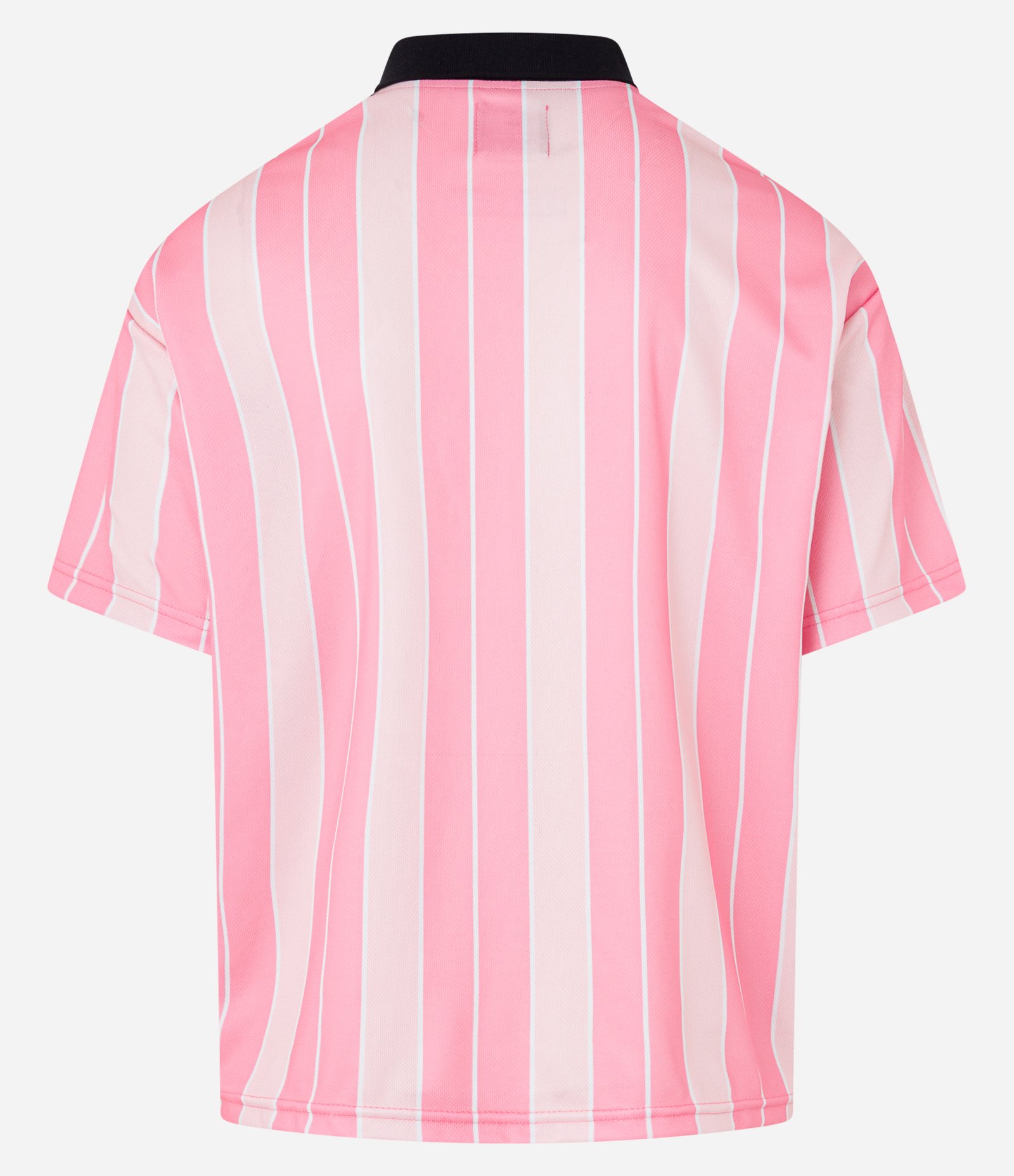 Camisa Polo Boxy Sportcore Estampa Lettering Athletic Rosa 7