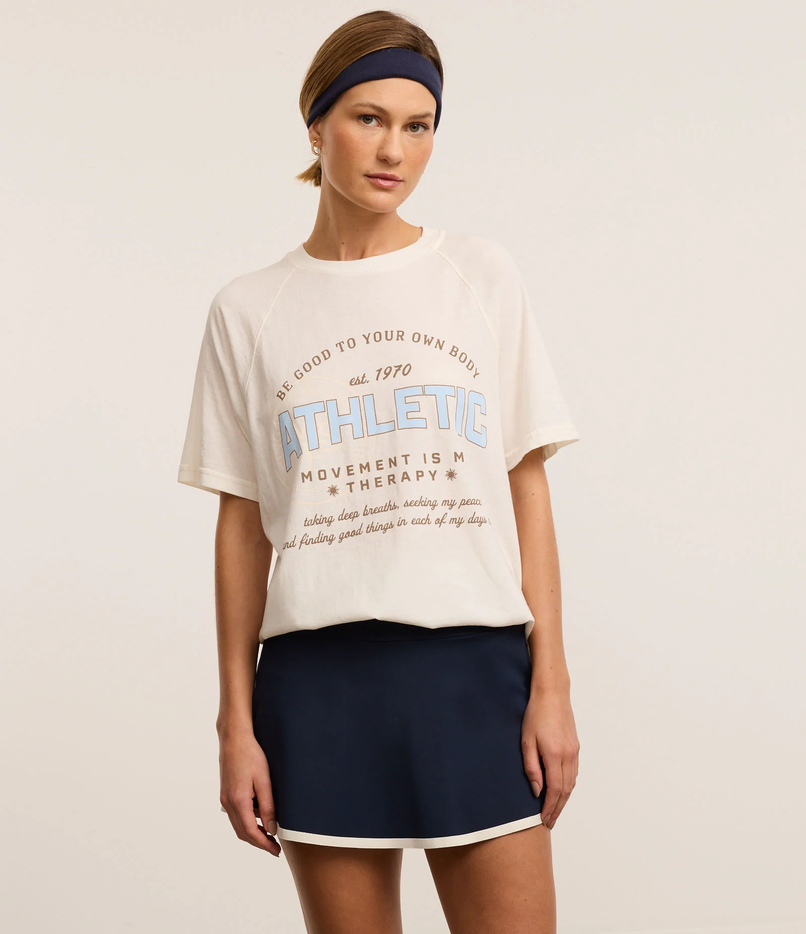 Camiseta Alongada Esportiva em Algodão com Estampa Athletic Off White 1