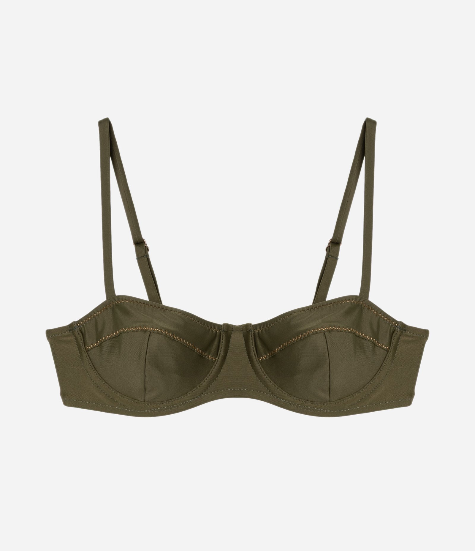 Biquíni Top Meia Taça em Microfibra com Detalhes em Costura 6