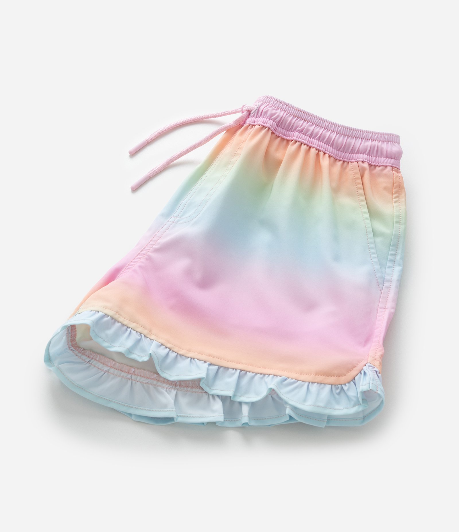 Short Regular Infantil em Microfibra com Estampa Tie Dye -Tam 5 a 14 Anos 5-6 6