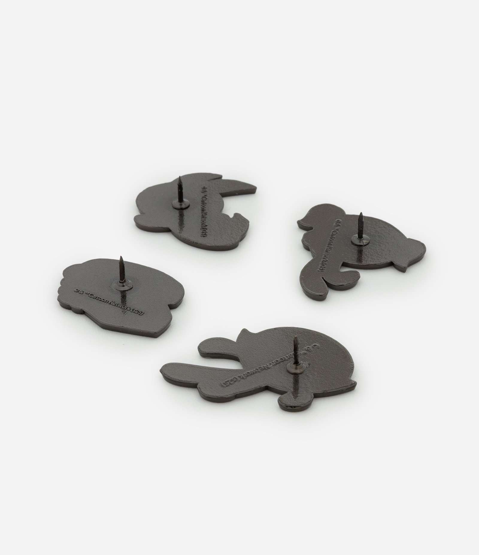 Kit 04 Pins de Metal das Meninas Superpoderosas Multicores 2