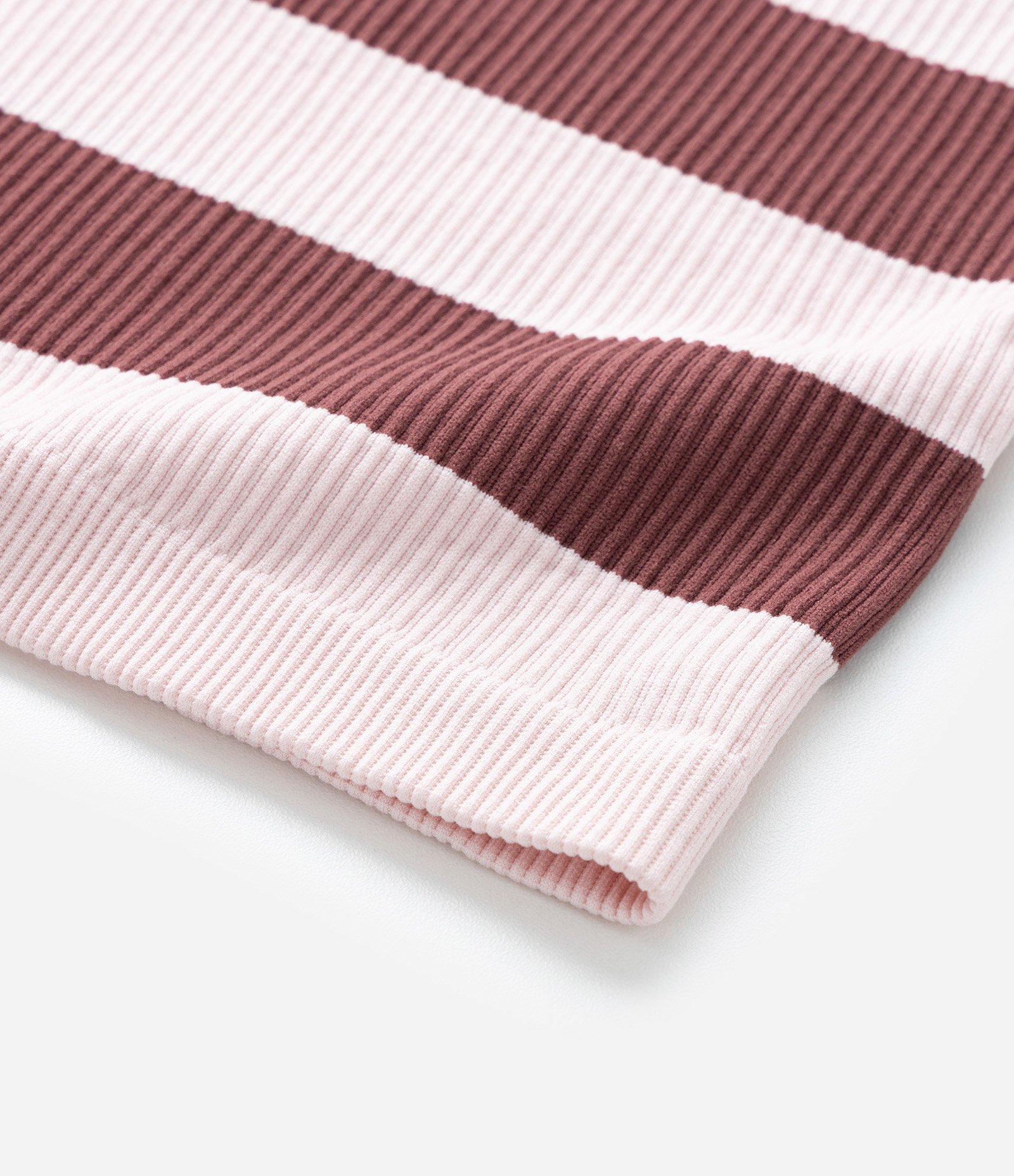 Camisa Infantil com Gola Polo Seamless - Tam 5 a 14 Anos Rosa/Marrom 6