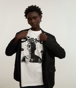 Camiseta T-shirt Sabotage em Algodão