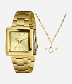 Relógio Analógico Feminino Lince 