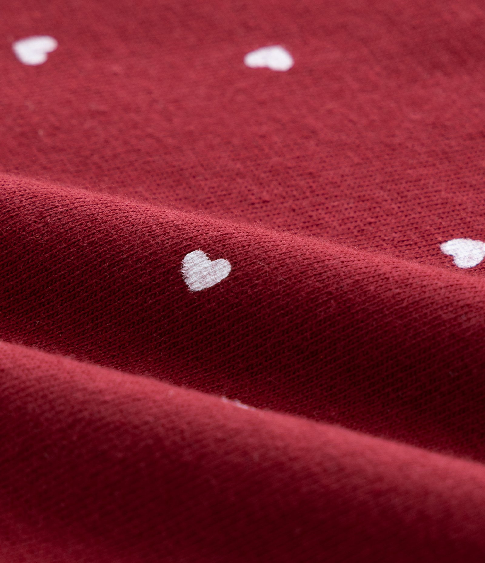 Body Infantil com Estampa de Mini Corações - Tam 0 a 18 meses Vermelho 3