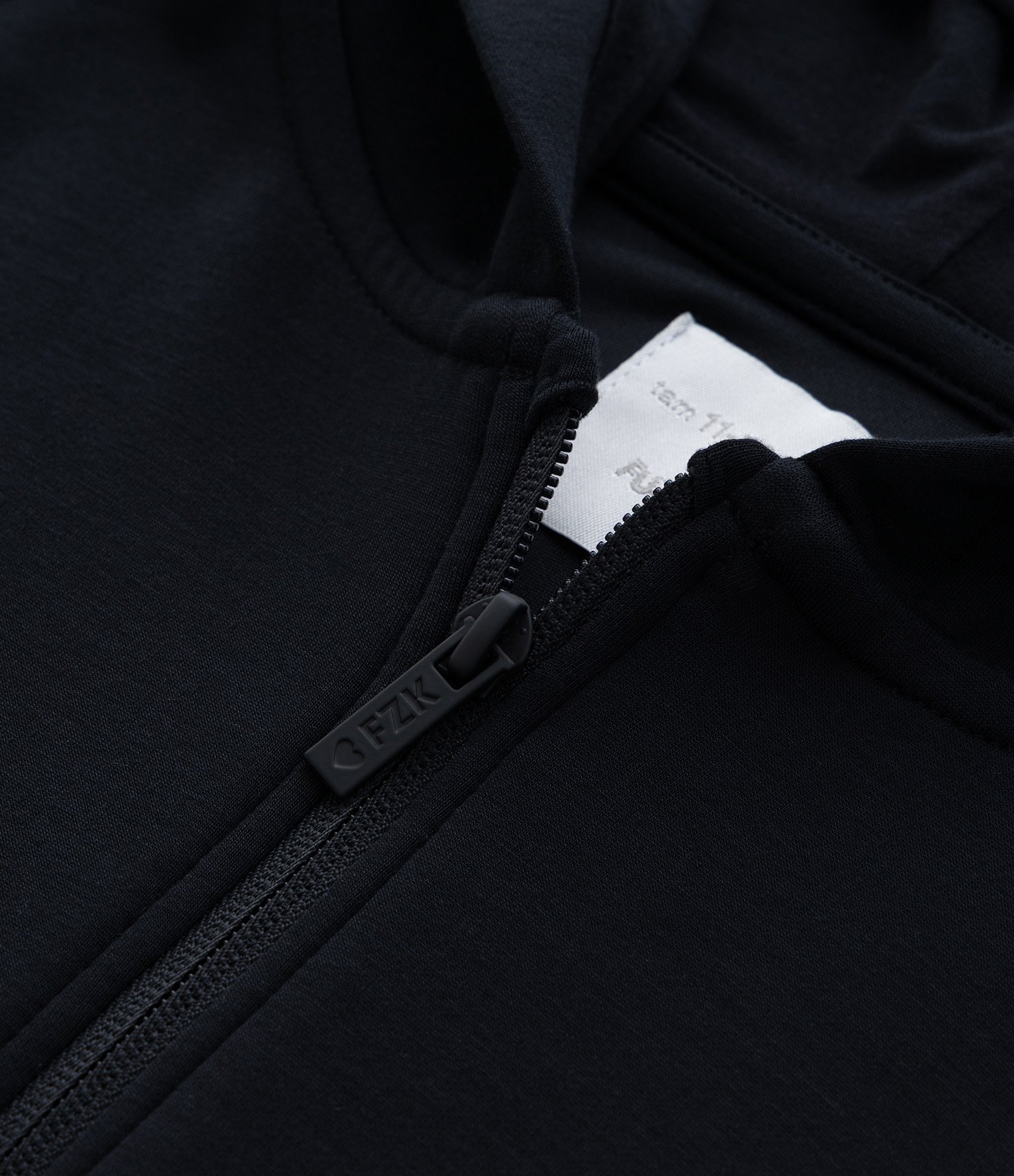 Jaqueta Infantil em Modal com Capuz - Tam 5 a 14 Anos Preto 4