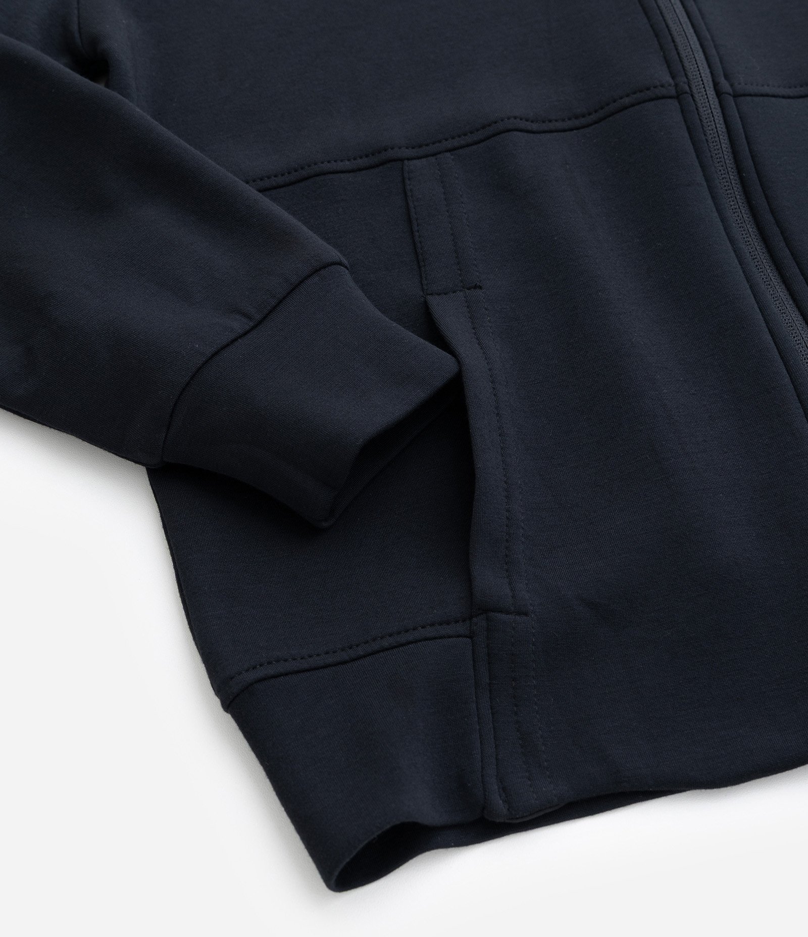 Jaqueta Infantil em Modal com Capuz - Tam 5 a 14 Anos Preto 6