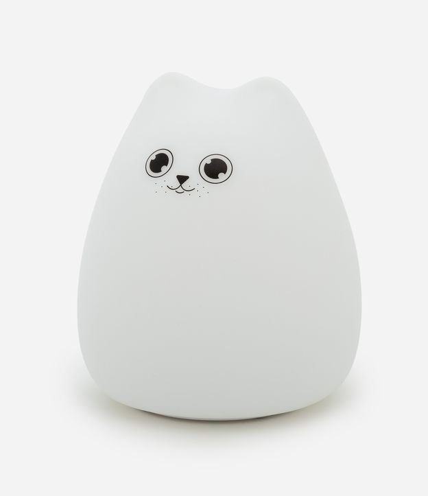 Luminária de Silicone em Forma de Gato