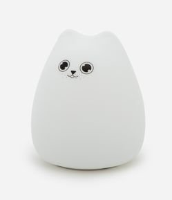 Luminária de Silicone em Forma de Gato