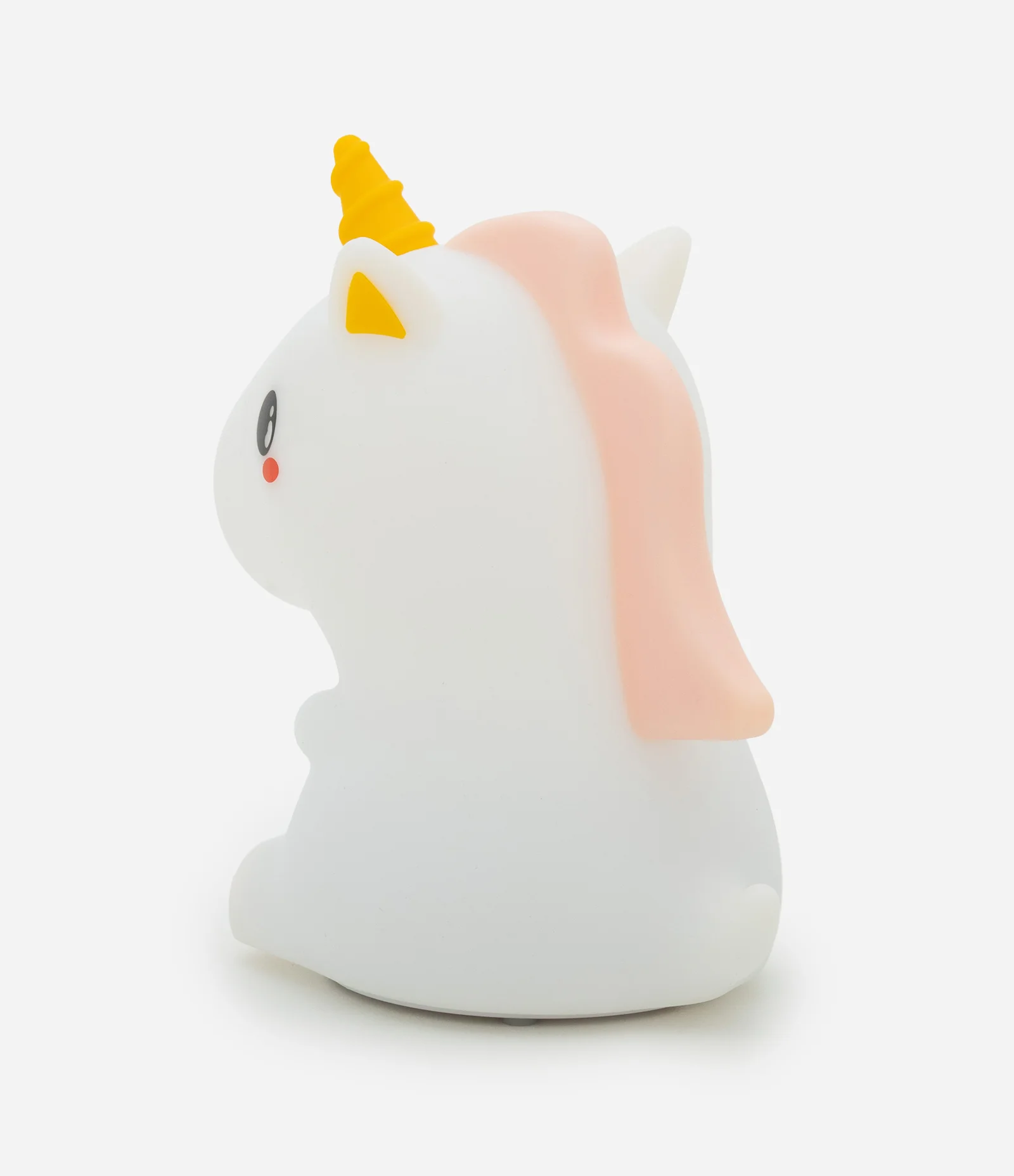 Luminária de Silicone com Formato de Unicórnio Branco 2