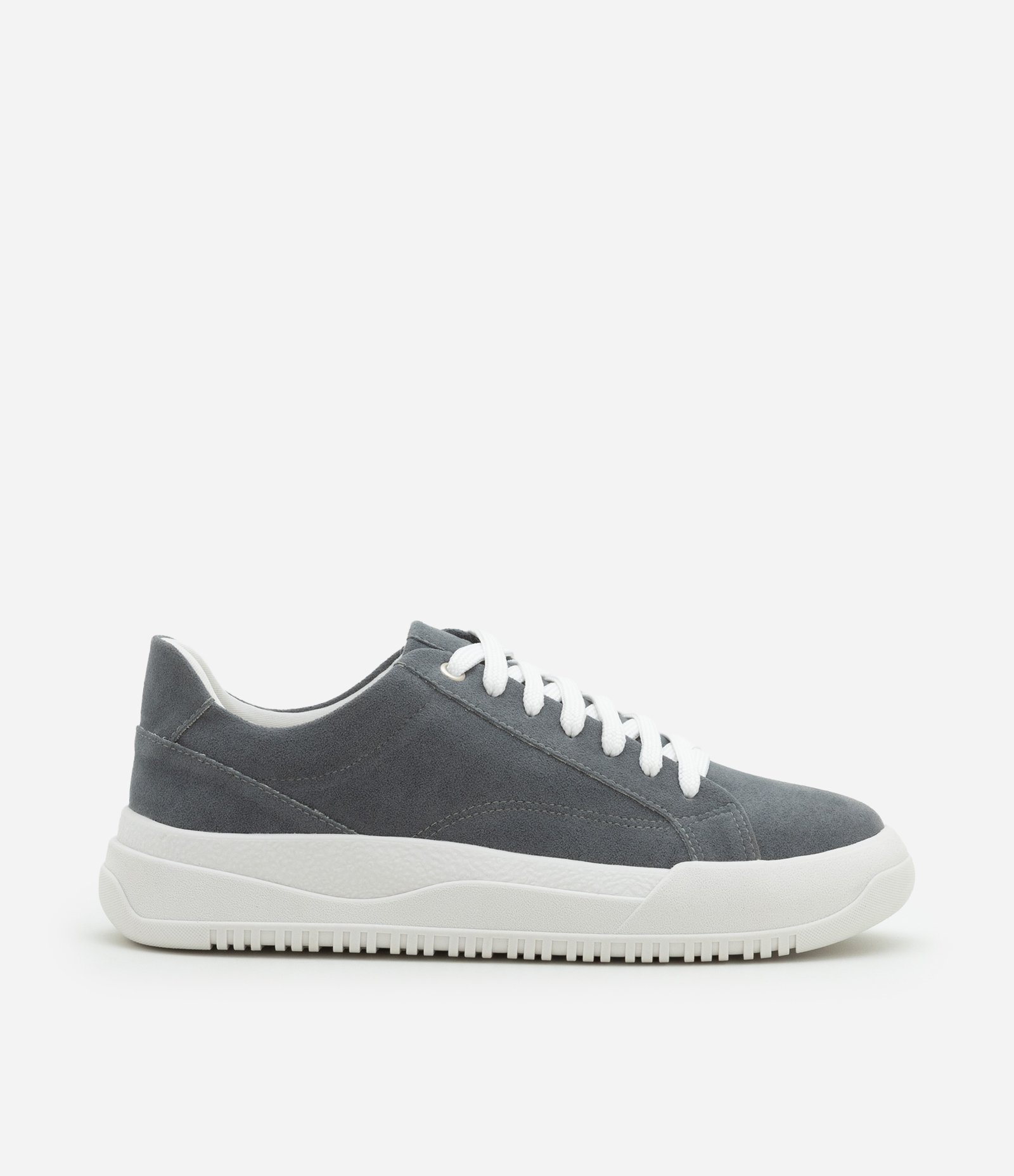 Tênis Casual em PU com Sola Bold Cinza 1