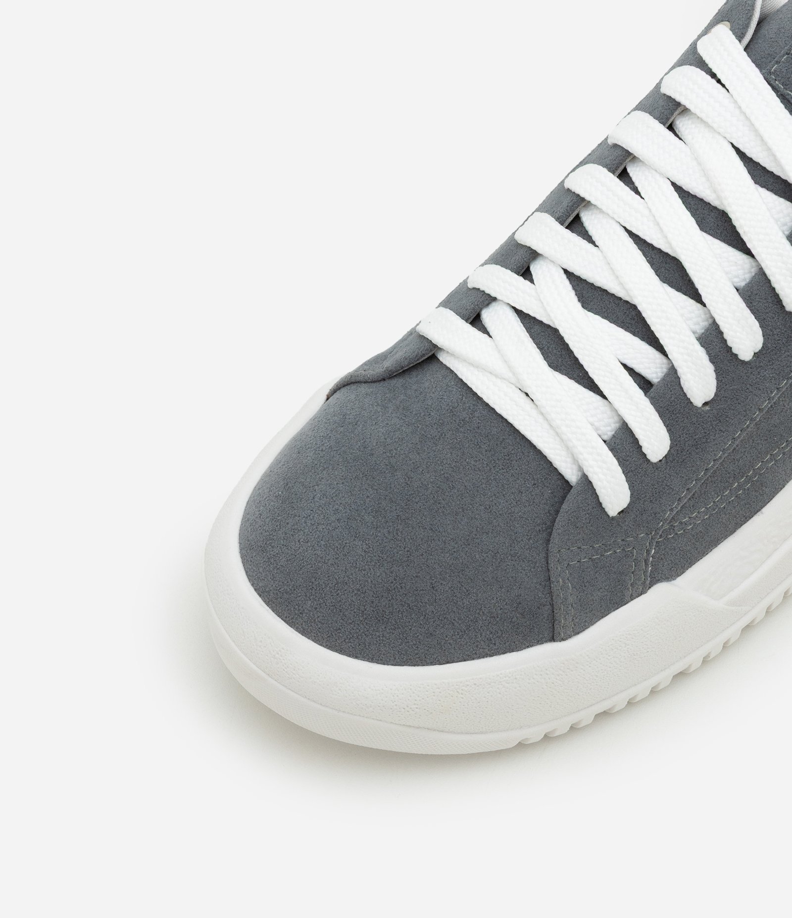 Tênis Casual em PU com Sola Bold Cinza 3