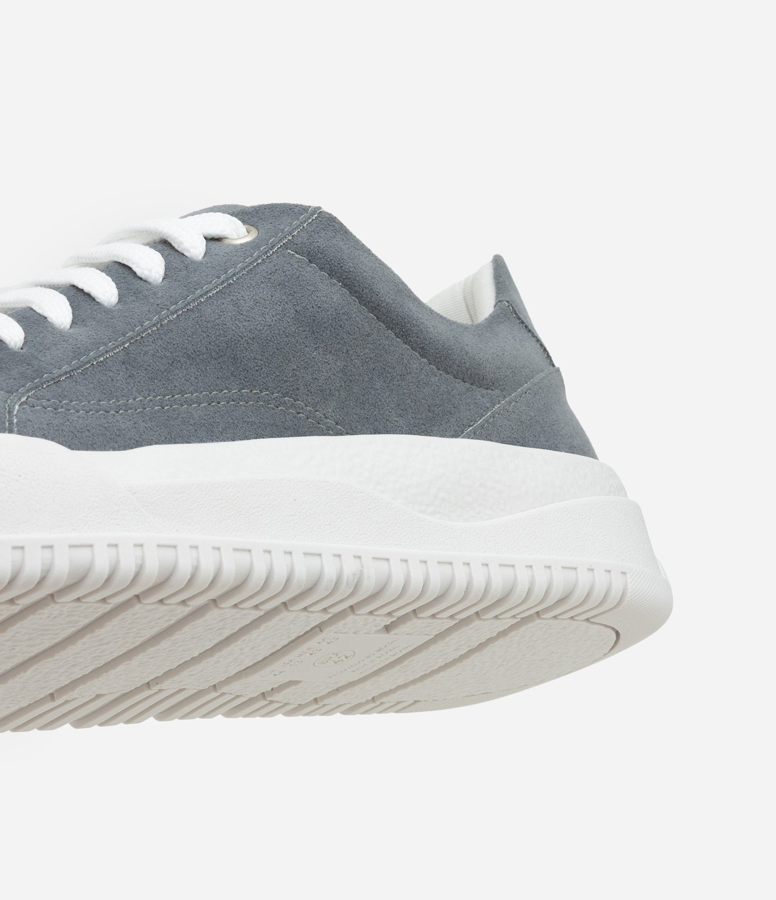 Tênis Casual em PU com Sola Bold Cinza 4
