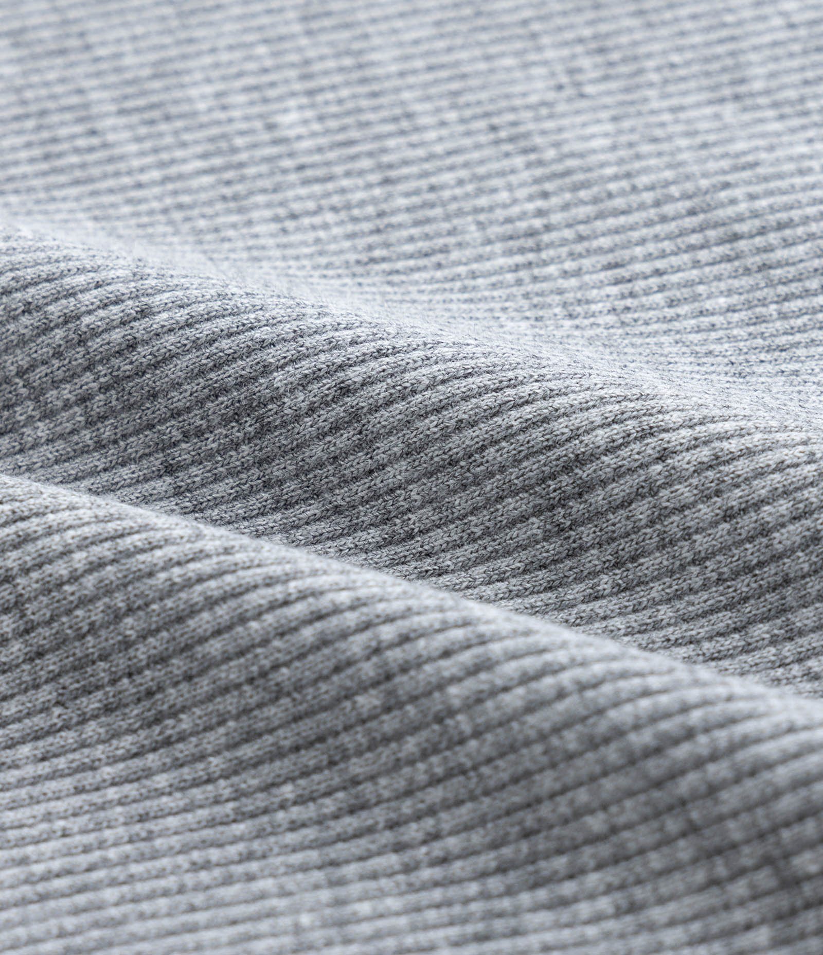 Pijama Longo Canelado com Renda no Decote Curve & Plus Size Cinza 8