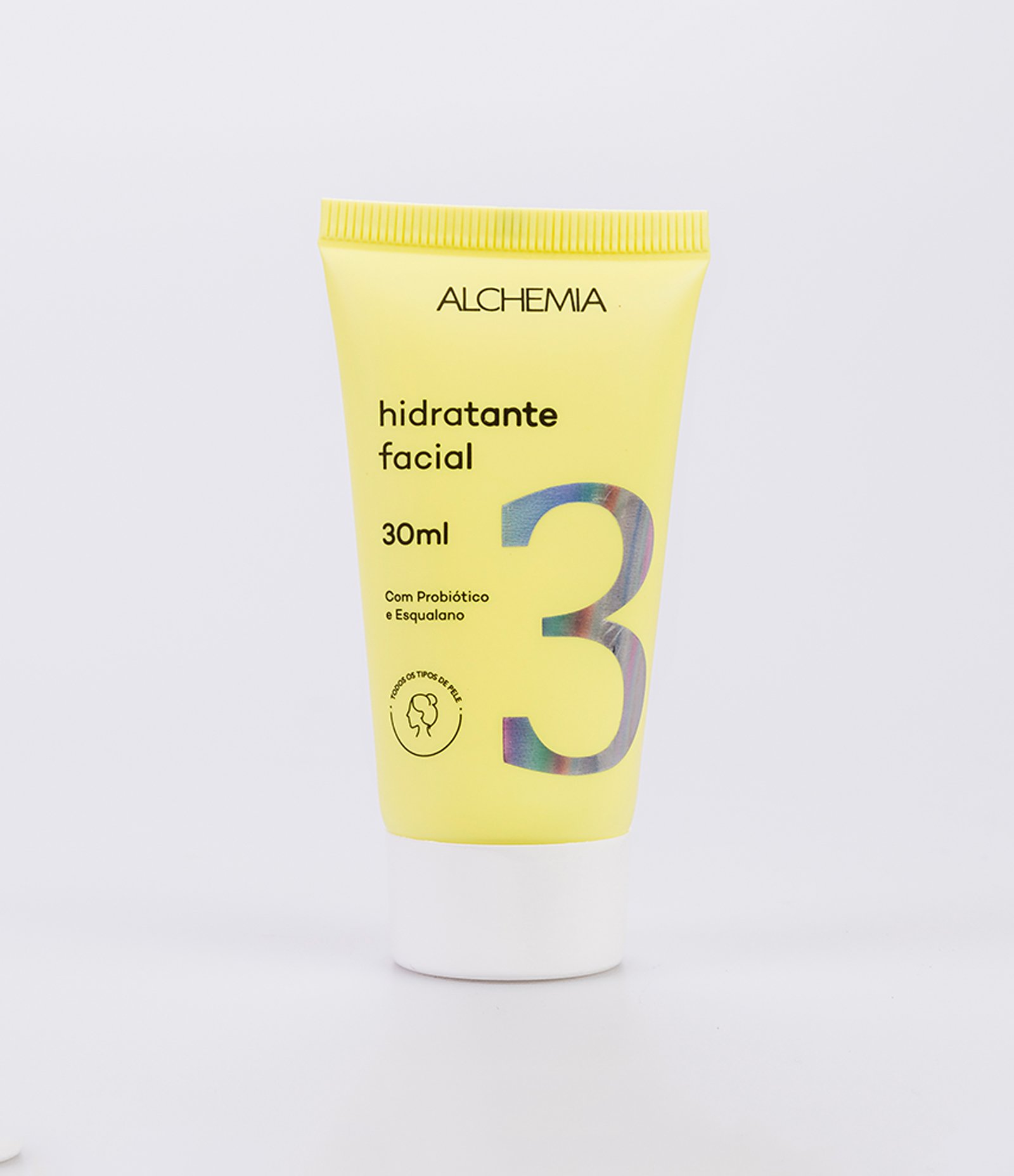 Kit Skincare com Nécessaire Envelope+ Sabonete Liquido + Sérum Facial + Hidratante Facial Alchemia KIT 8