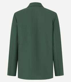 Blazer Comfort em Viscolinho com Abotoamento Duplo