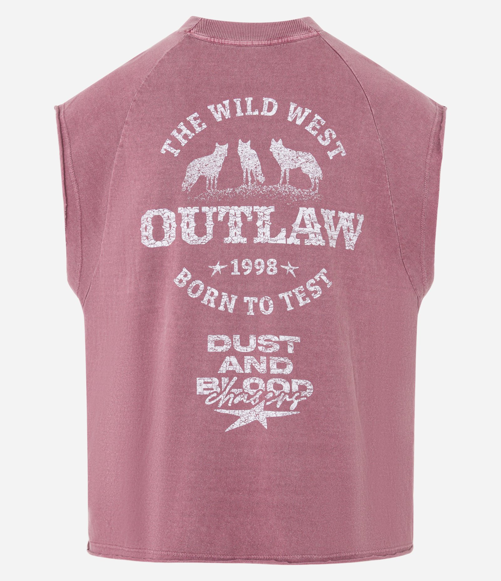 Regata Boxy em Algodão com Barra a Fio e Estampa Lettering Rosa 9