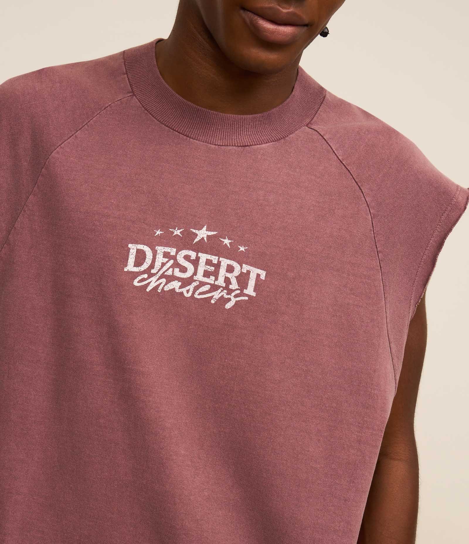 Regata Boxy em Algodão com Barra a Fio e Estampa Lettering Rosa 6