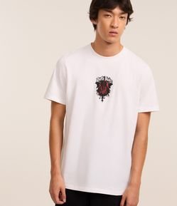 Camiseta Regular em Algodão com Estampa Star Wars Dark Side