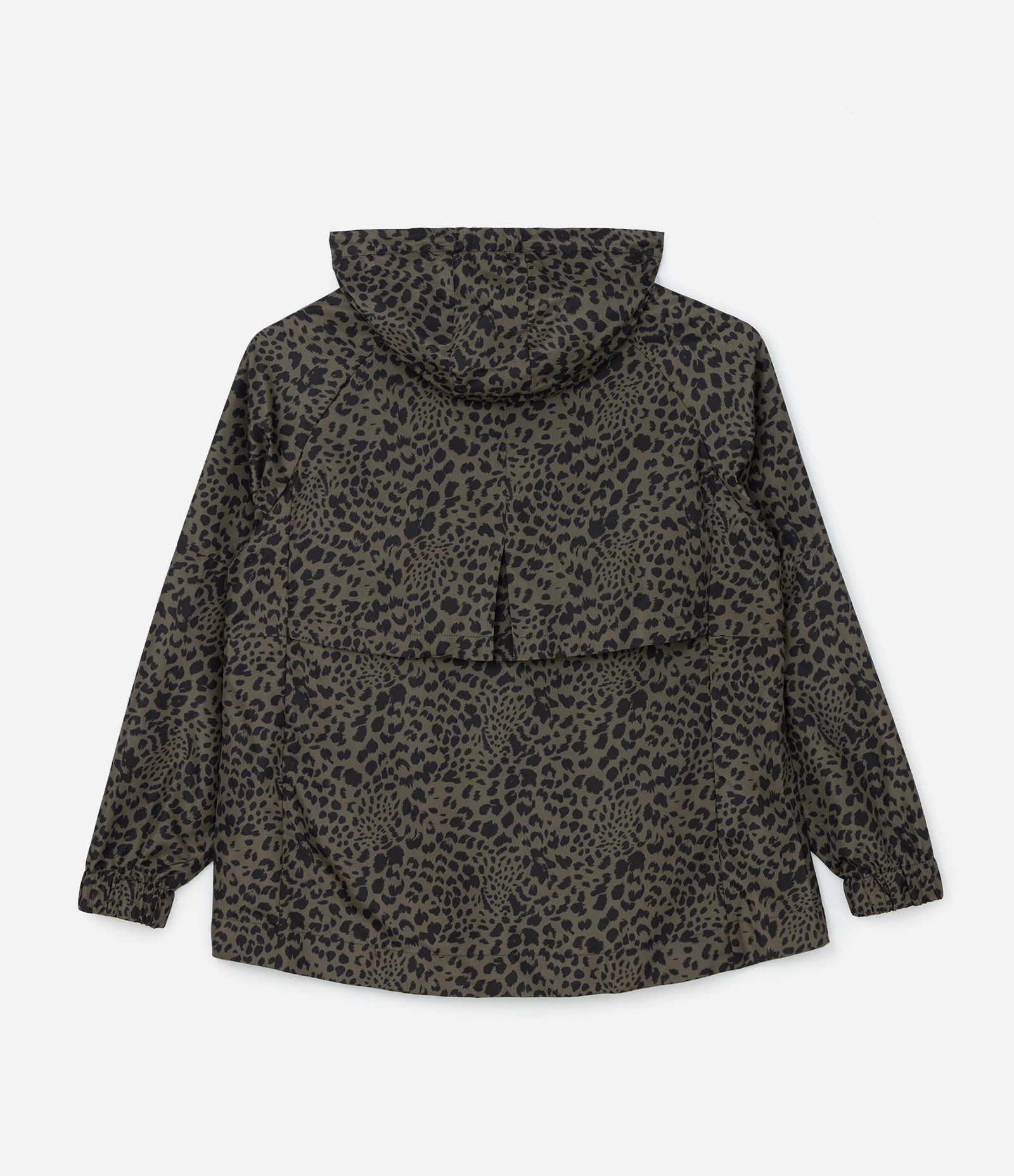Jaqueta Corta Vento em Tecnologia Dry com Animal Print Curve & Plus Size Verde 6