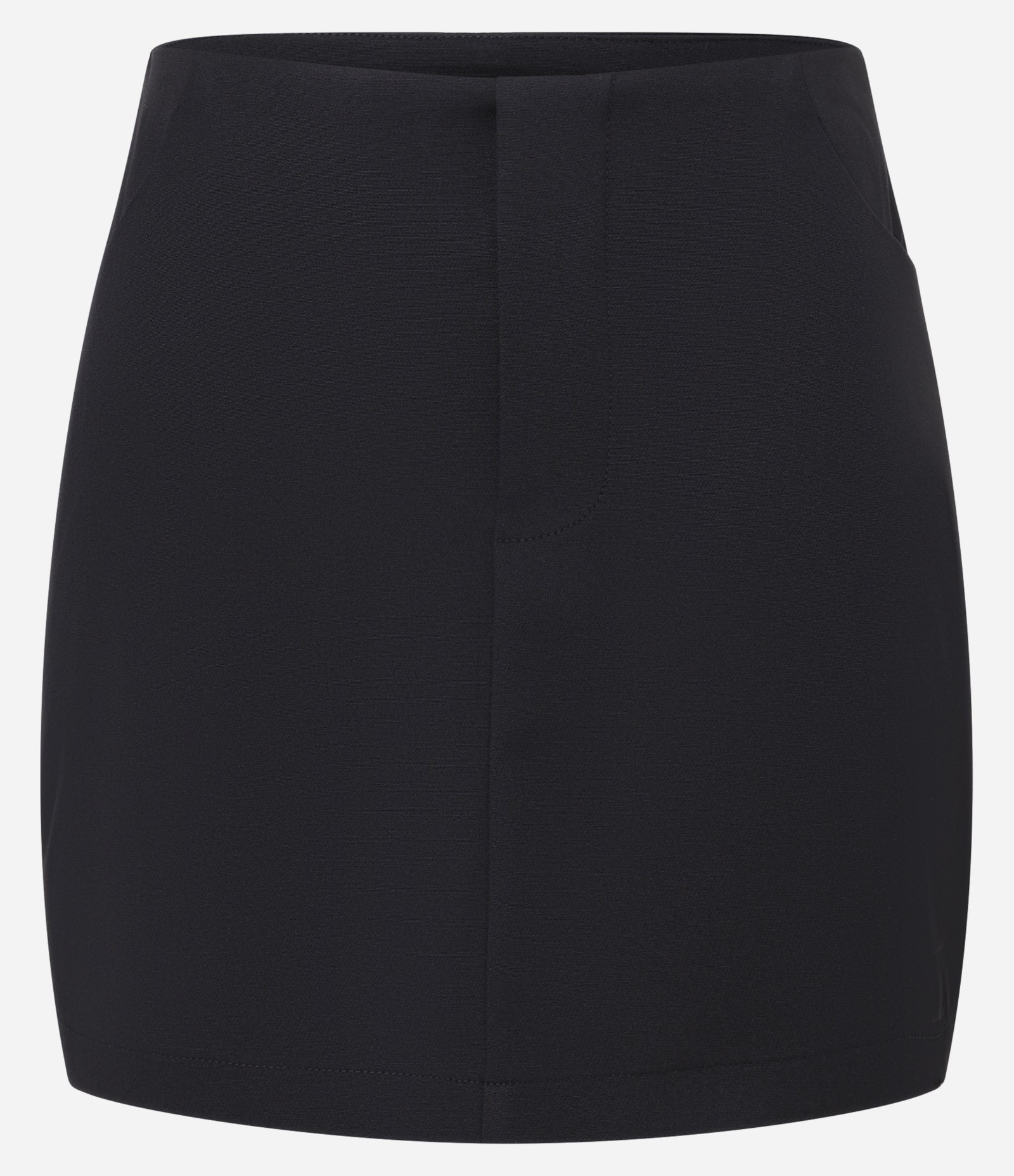 Short Saia em Alfaiataria sem Cós Preto 6