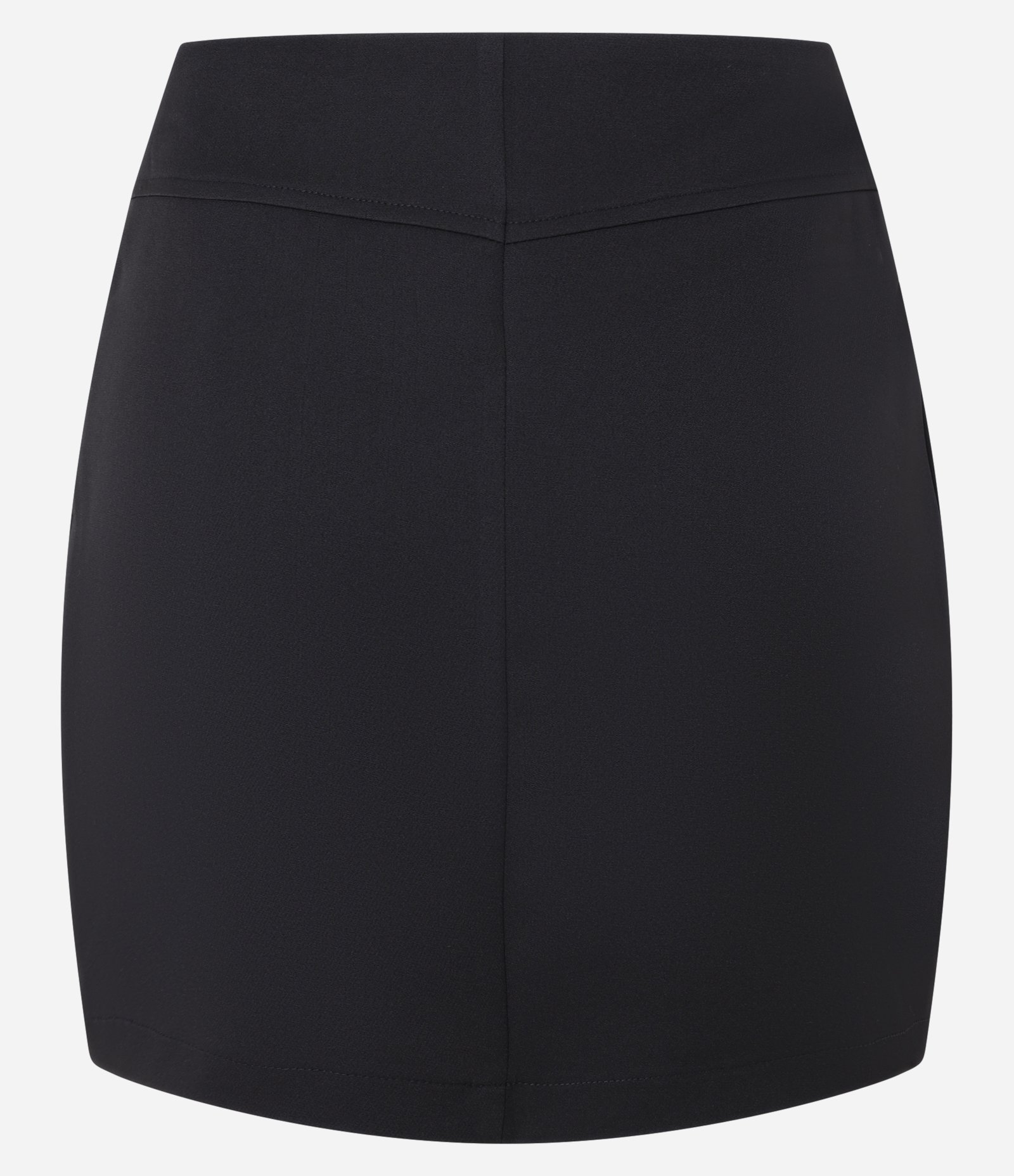 Short Saia em Alfaiataria sem Cós Preto 7
