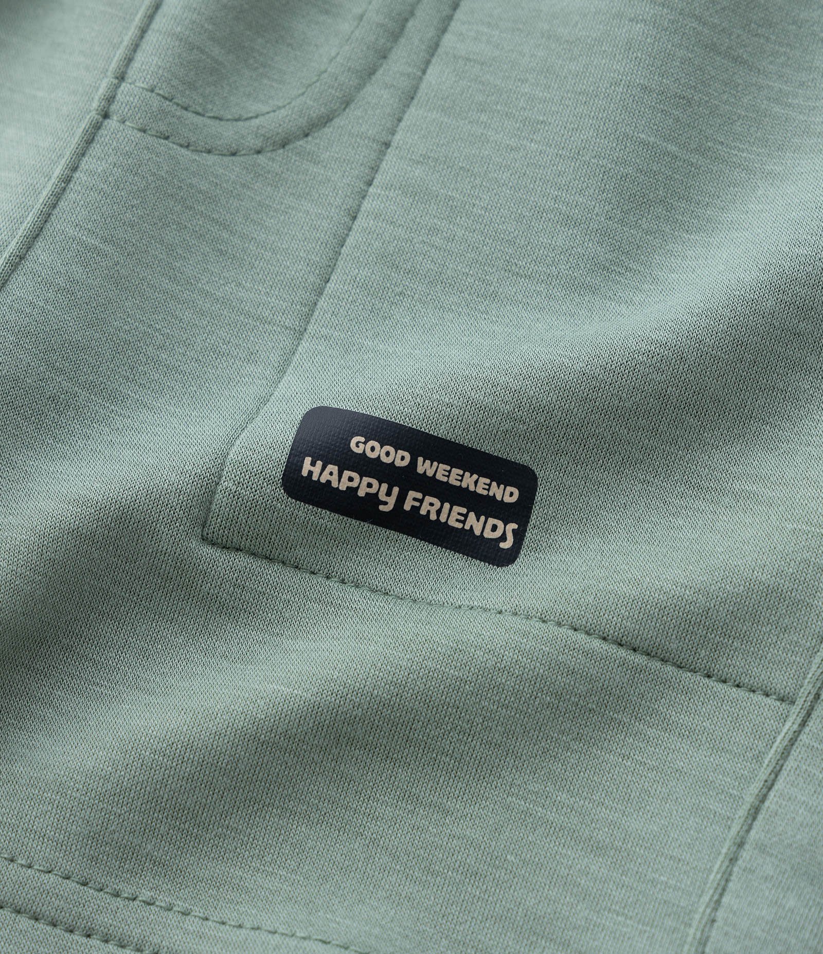 Bermuda Infantil com Bolsinhos e Amarração - Tam 0 a 18 meses Verde 3