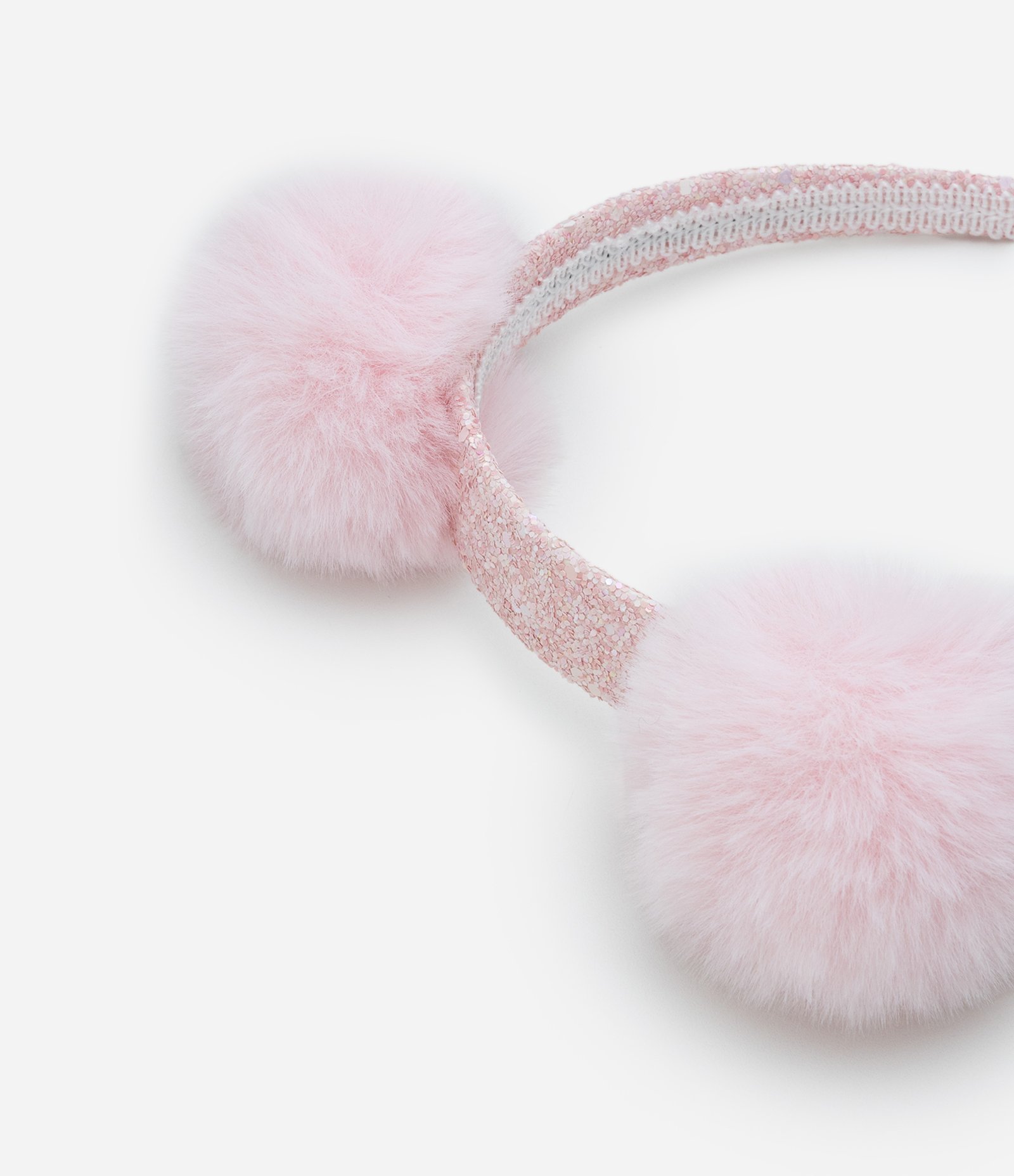 Tiara Infantil com Pompons - Tam Único Rosa 2