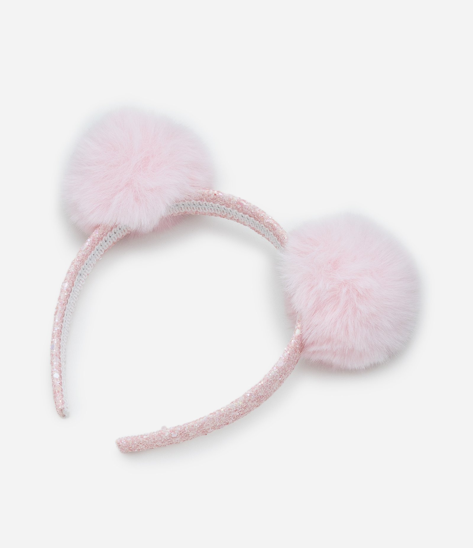 Tiara Infantil com Pompons - Tam Único Rosa 3