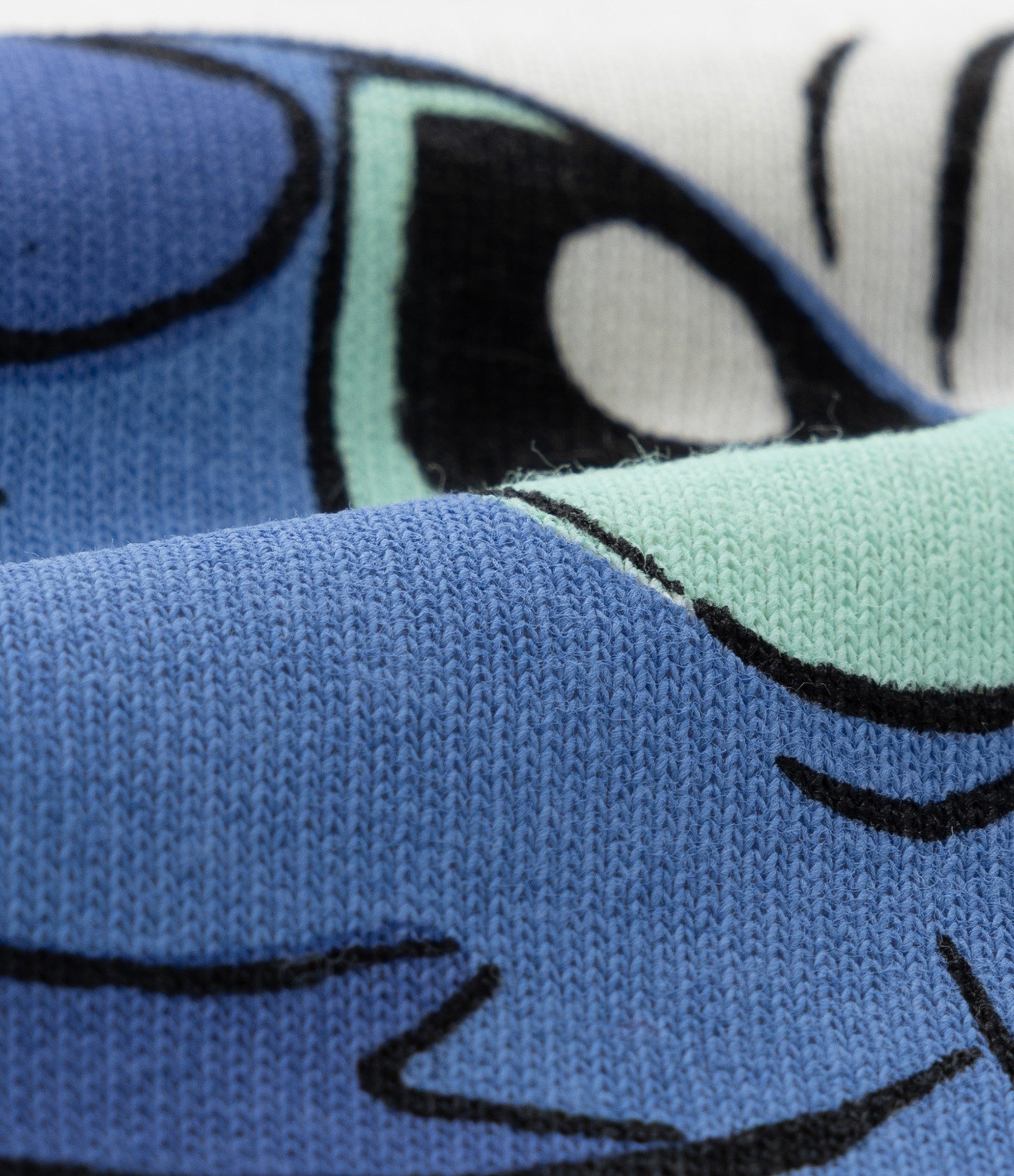 Conjunto Infantil com Estampa do Stitch - Tam 1 a 6 Anos Off White/Azul 9