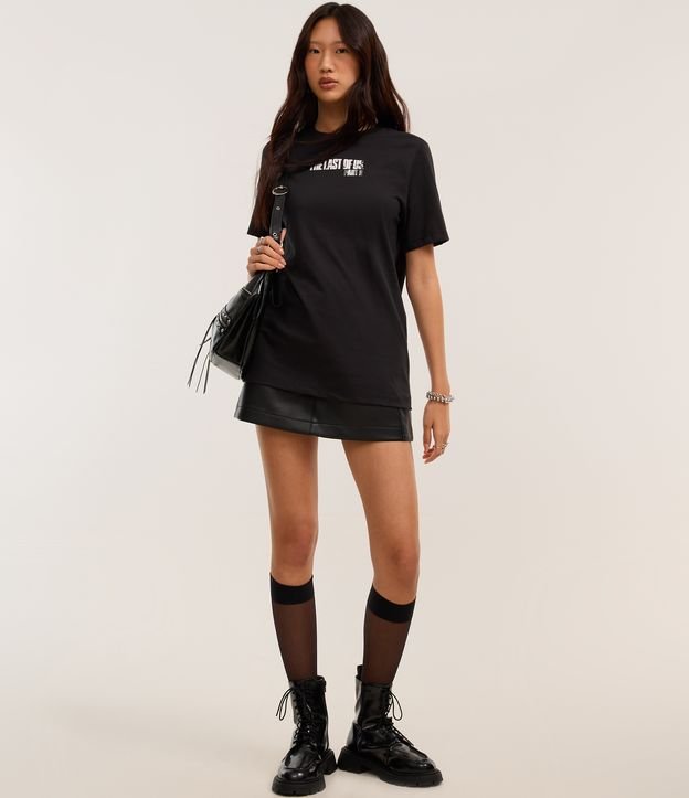 Camiseta em Algodão Estampa Ellie The Last Of Us