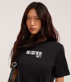 Camiseta em Algodão Estampa Ellie The Last Of Us