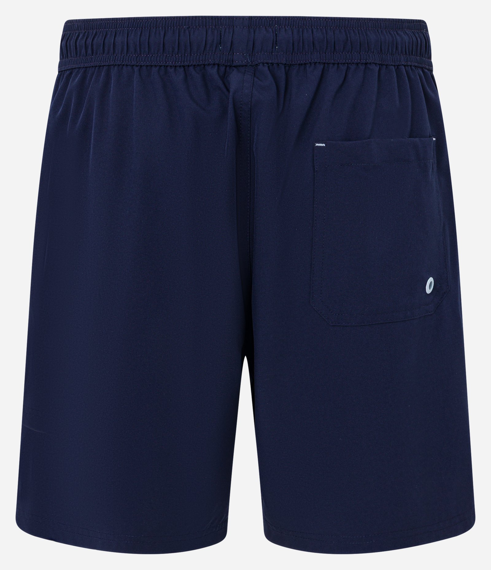 Bermuda Básica Lisa em Microfibra com Bolsos Azul 6